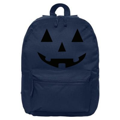 Halloween Pumpkin 16 in Basic Backpack