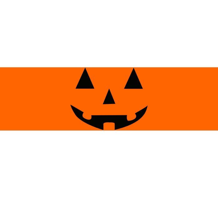 Halloween Pumpkin Bumper Sticker