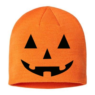 Halloween Pumpkin Sustainable Beanie