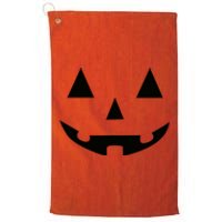 Halloween Pumpkin Platinum Collection Golf Towel