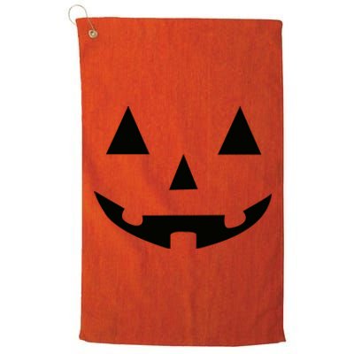 Halloween Pumpkin Platinum Collection Golf Towel