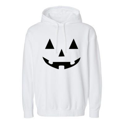 Halloween Pumpkin Garment-Dyed Fleece Hoodie