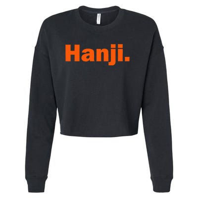 Hanji Punjabi Cropped Pullover Crew