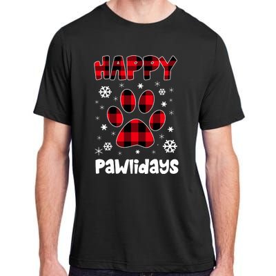 Happy Pawlidays Adult ChromaSoft Performance T-Shirt