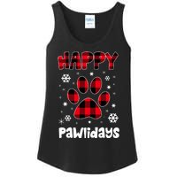 Happy Pawlidays Ladies Essential Tank