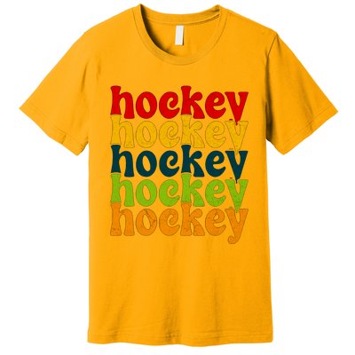 Hockey Player Premium T-Shirt