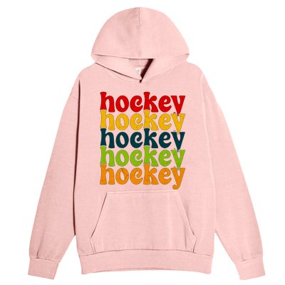 Hockey Player Urban Pullover Hoodie