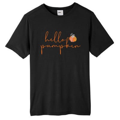 Hello Pumpkin Tall Fusion ChromaSoft Performance T-Shirt