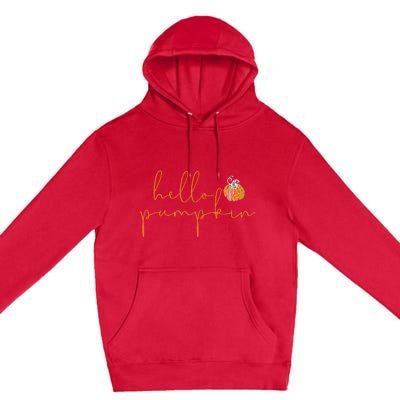 Hello Pumpkin Premium Pullover Hoodie