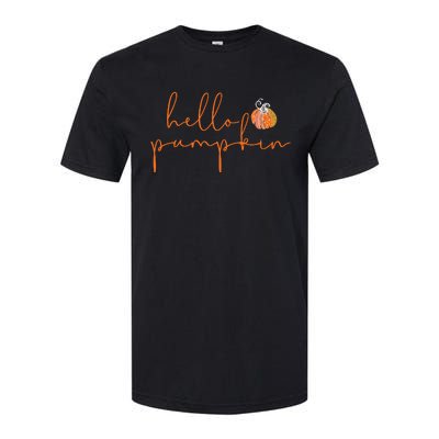 Hello Pumpkin Softstyle® CVC T-Shirt