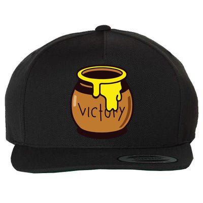 Honey Pot Wool Snapback Cap