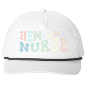 Hematology/Oncology Pediatric Hem/Onc RN Nurse Appreciation Snapback Five-Panel Rope Hat