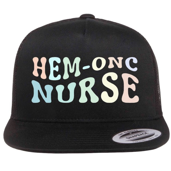 Hematology/Oncology Pediatric Hem/Onc RN Nurse Appreciation Flat Bill Trucker Hat