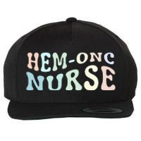 Hematology/Oncology Pediatric Hem/Onc RN Nurse Appreciation Wool Snapback Cap