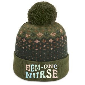 Hematology/Oncology Pediatric Hem/Onc RN Nurse Appreciation The Baniff Cuffed Pom Beanie