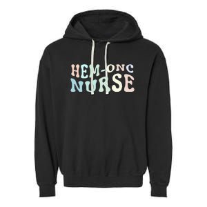 HematologyOncology Pediatric HemOnc RN Nurse Garment-Dyed Fleece Hoodie