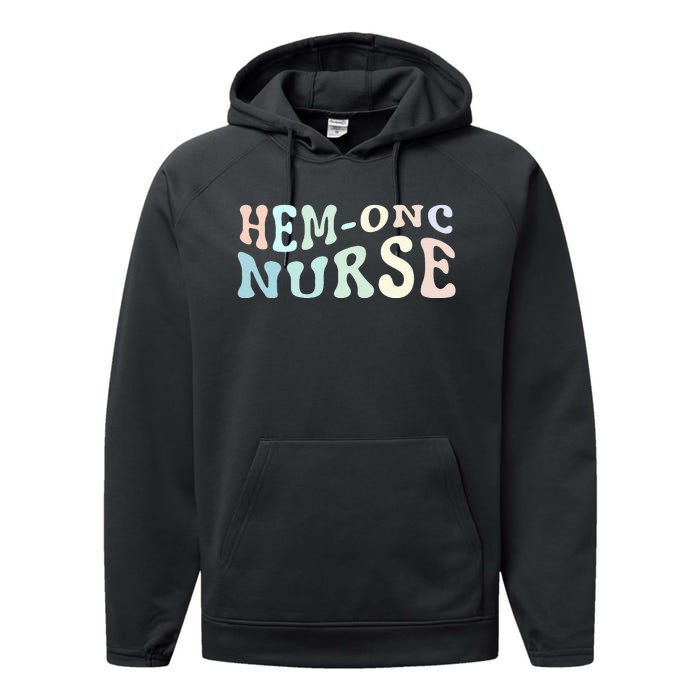 HematologyOncology Pediatric HemOnc RN Nurse Performance Fleece Hoodie