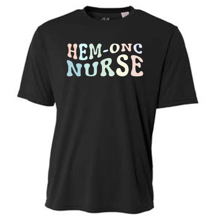 HematologyOncology Pediatric HemOnc RN Nurse Cooling Performance Crew T-Shirt