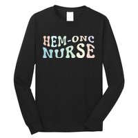 HematologyOncology Pediatric HemOnc RN Nurse Long Sleeve Shirt