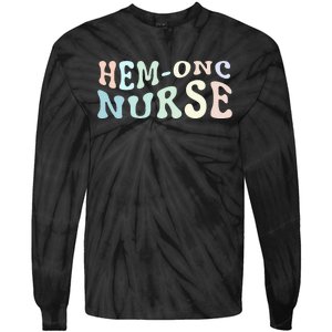 HematologyOncology Pediatric HemOnc RN Nurse Tie-Dye Long Sleeve Shirt