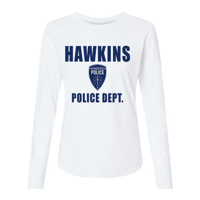 H.A.W.K.I.N.S Police Womens Cotton Relaxed Long Sleeve T-Shirt