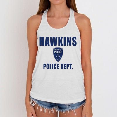 H.A.W.K.I.N.S Police Women's Knotted Racerback Tank