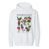 Herbology Plants Garment-Dyed Fleece Hoodie