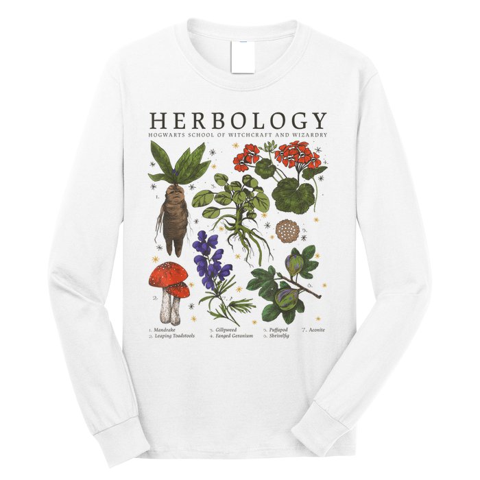 Herbology Plants Long Sleeve Shirt