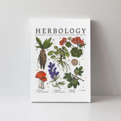 Herbology Plants Canvas