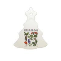 Herbology Plants Ceramic Tree Ornament