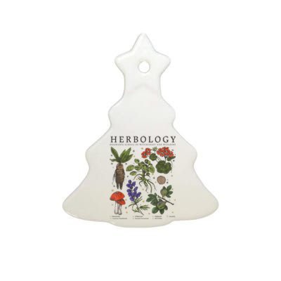 Herbology Plants Ceramic Tree Ornament