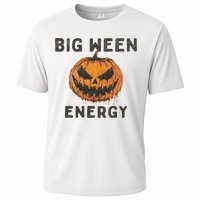 Halloween Pumpkin Head Big Ween Energy Spooky Cooling Performance Crew T-Shirt