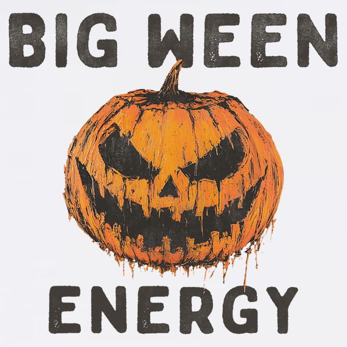 Halloween Pumpkin Head Big Ween Energy Spooky Cooling Performance Crew T-Shirt