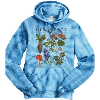 Herbology Plants Tie Dye Hoodie