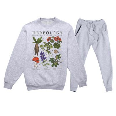 Herbology Plants Premium Crewneck Sweatsuit Set