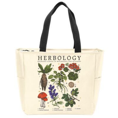 Herbology Plants Zip Tote Bag