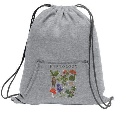 Herbology Plants Sweatshirt Cinch Pack Bag