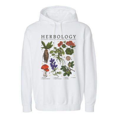 Herbology Plants Garment-Dyed Fleece Hoodie