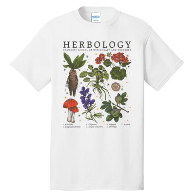 Herbology Plants Tall T-Shirt