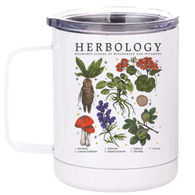 Herbology Plants 12 oz Stainless Steel Tumbler Cup