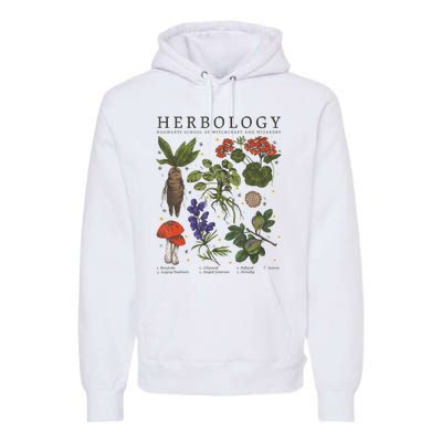 Herbology Plants Premium Hoodie