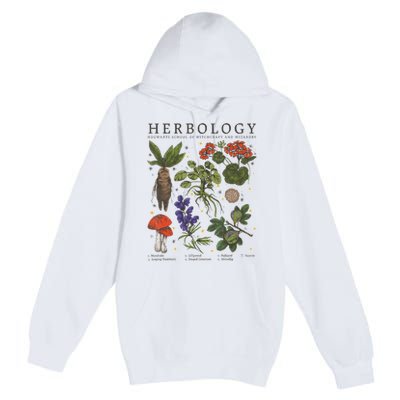 Herbology Plants Premium Pullover Hoodie