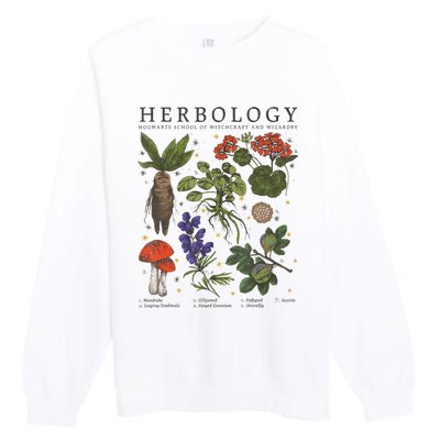 Herbology Plants Premium Crewneck Sweatshirt