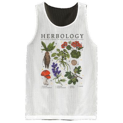 Herbology Plants Mesh Reversible Basketball Jersey Tank