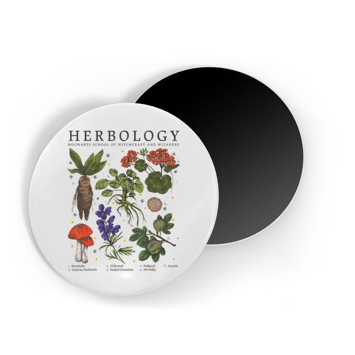 Herbology Plants Magnet