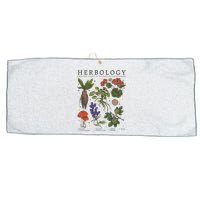 Herbology Plants Large Microfiber Waffle Golf Towel