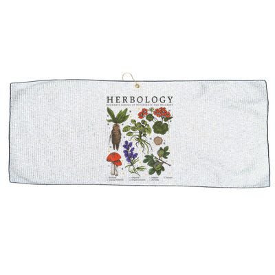 Herbology Plants Large Microfiber Waffle Golf Towel