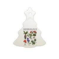 Herbology Plants Ceramic Tree Ornament