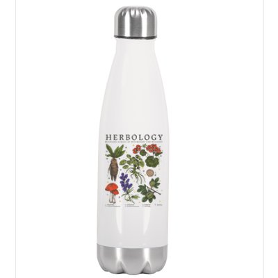 Herbology Plants Stainless Steel Insulated Water Bottle