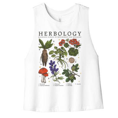 Herbology Plants Women's Racerback Cropped Tank